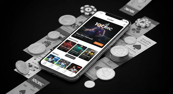 10CRIC app bonus guide showing welcome offer details and how to claim in the betting app